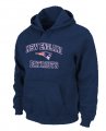 New England Patriots Heart & Soul Pullover Hoodie D.Blue