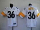nfl pittsburgh steelers #36 bettis white