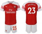 2018-19 Arsenal 23 WELBECK Home Soccer Jersey