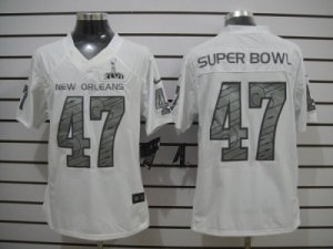 Nike New Oraleans saints #47 Th Super Bowl Jerseys