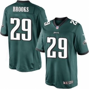 Mens Nike Philadelphia Eagles #29 Terrence Brooks Limited Midnight Green Team Color NFL Jersey