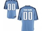 Men's Nike Tennessee Titans Customized Game Team Color Jerseys (S-4XL)