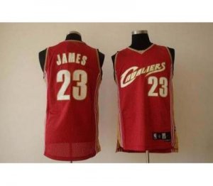 nba fans cleveland cavaliers #23 james swingman red