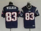 nfl new england patriots #83 welker blue