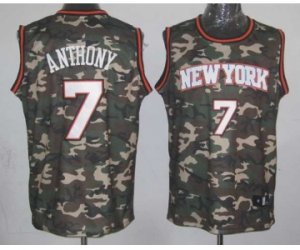 nba new york knicks #7 anthony camo