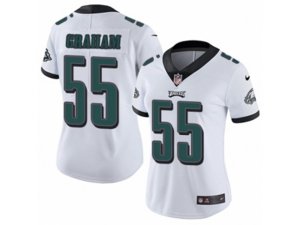 Women Nike Philadelphia Eagles #55 Brandon Graham Vapor Untouchable Limited White NFL Jersey