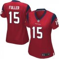 Women Nike Houston Texans #15 Will Fuller Red Alternate Stitched NFL Elite Jersey