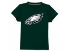 nike Philadelphia eagles Authentic logo youth T-Shirt dk.green