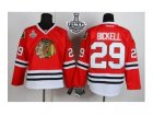 nhl jerseys chicago blackhawks #29 bickell red[2013 stanley cup]
