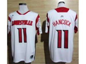 ncaa Louisville Cardinals #11 2013 March Madness Luke Hancock Authentic Jersey White