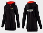 Women Jacksonville Jaguars Logo Pullover Hoodie-041