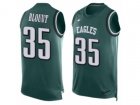 Nike Philadelphia Eagles #35 LeGarrette Blount Limited Midnight Green Player Name & Number Tank Top NFL Jersey