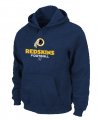 Washington Red Skins Critical Victory Pullover Hoodie D.Blue