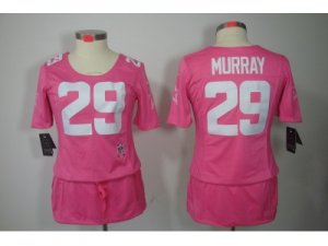 Nike Womens Dallas cowboys #29 DeMarco Murray Elite Pink Jerseys[breast Cancer Awareness]