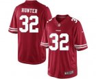 Men's Nike San Francisco 49ers #32 Kendall Hunter Limited Red Team Color NFL Jersey