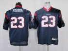 youth nfl houston texans #23 foster blue