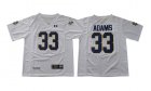 Norte Dame Fighting Irish #33 Adams white jersey