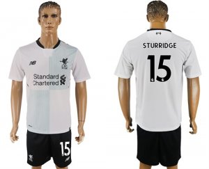 2017-18 Liverpool 15 STURRIDGE Away Soccer Jersey