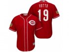 Mens Cincinnati Reds #19 Joey Votto 2017 Spring Training Cool Base Stitched MLB Jersey
