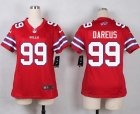 Women Nike Buffalo Bills #99 Marcell Dareus red jerseys