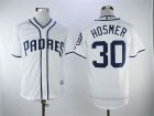 San Diego Padres #30 Eric Hosmer White Cool Base Jersey