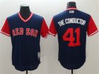 Red Sox #41 Chris Sale The Conductor Navy 2018 Players Weekend