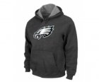 Philadelphia Eagles Logo Pullover Hoodie D.Grey