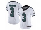 Women Nike Philadelphia Eagles #3 Matt McGloin Vapor Untouchable Limited White NFL Jersey