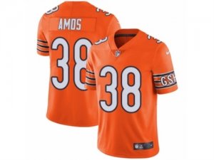 Mens Nike Chicago Bears #38 Adrian Amos Vapor Untouchable Limited Orange Rush NFL Jersey