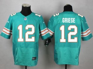 Nike Miami Dolphins #12 Bob Griese Green jerseys[Elite]