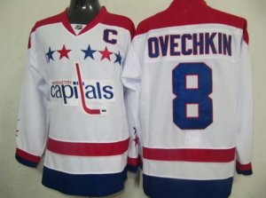 Washington Capitals #8 Alex Ovechkin White[Winter classic]