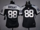 Nike Women Dallas Cowboys #88 Bryant Blue Thankgivings jerseys