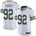 Nike Green Bay Packers #92 Reggie White White Mens Stitched NFL Limited Rush Jersey