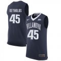 Villanova Wildcats #45 Darryl Reynolds Navy College Basketball Elite Jersey