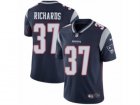 Mens Nike New England Patriots #37 Jordan Richards Vapor Untouchable Limited Navy Blue Team Color NFL Jersey