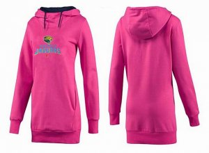 Women Jacksonville Jaguars Logo Pullover Hoodie-080