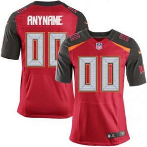 Mens Nike Tampa Bay Buccaneers Customized Elite Red Team Color NFL Jersey