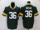 Men Green Bay Packers #36 LeRoy Butler Green 2021 Vapor Untouchable Stitched NFL Nike Limited Jersey