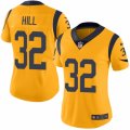 Women's Nike Los Angeles Rams #32 Troy Hill Limited Gold Rush NFL Jersey