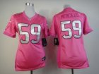 Nike Women Houston Texans #59 Whitney Mercilus Pink Jerseys[love s]