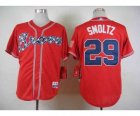 mlb jerseys atlanta braves #29 smoltz red