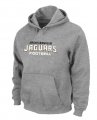 Jacksonville Jaguars Authentic font Pullover Hoodie Grey