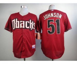 MLB arizona diamondbacks #51 johnson red jerseys