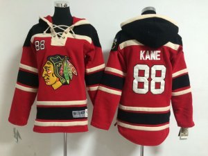 NHL Youth chicago blackhawks #88 kane red-black[pullover hooded sweatshirt]