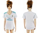 2017-18 Real Madrid Home Women Soccer Jersey
