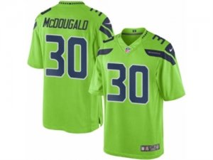 Mens Nike Seattle Seahawks #30 Bradley McDougald Limited Green Rush NFL Jersey