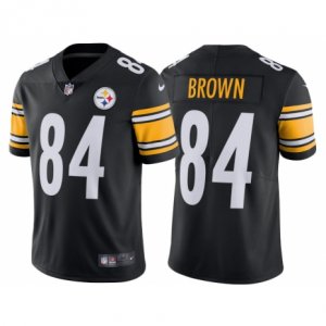 Youth 2017 Pittsburgh Steelers #84 Antonio Brown Black Vapor Untouchable Limited Jersey