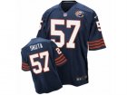 Mens Nike Chicago Bears #57 Dan Skuta Elite Navy Blue Throwback NFL Jersey