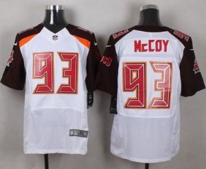 Nike Tampa Bay Buccaneers #93 Gerald McCoy White Jerseys(Elite)