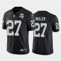 Nike Raiders #27 Trayvon Mullen Black 2020 Inaugural Season Vapor Untouchable Limited